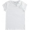 iDO 44506 Koszulka z krótkim rękawem dla dziewczynki kolor biały