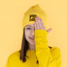 Czapka CHER Dziewczynka Broel model WB2364320BRG kolor żółty