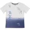 Trybeyond Koszulka z krótkim rękawem Junior Boy 44415-00 15A kolor biały/niebieski