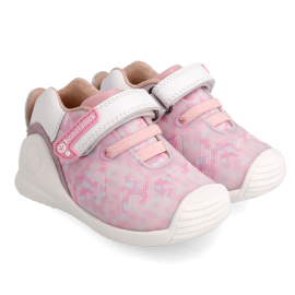 Biomecanics Sneakersy dla dziewczynki 222130-B różowy