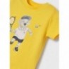 Mayoral 22-01016-036 Koszulka z krótkim rękawem chłopiec 1016-36 żółty