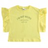 iDO 44866 Bluzka z krótkim rękawem dla dziewczynki kolor żółty