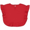 Trybeyond Bluzka z falbanką Junior Girl 44460-00 50M kolor czerwony