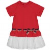 Birba Sukienka Baby Girl 45307-00 50M kolor czerwony