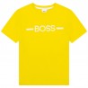 HUGO BOSS J25N29-535 Koszulka z krótkim rękawem chłopięca kolor żółty