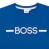HUGO BOSS J25N29-871 Koszulka z krótkim rękawem chłopięca kolor niebieski