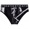 DKNY D37111-N50 Bikini dla dziewczynki kolor biało-czarny