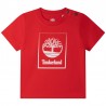 TIMBERLAND T05K40-992 Koszulka dla chłopca kolor czerwony