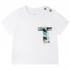 TIMBERLAND T05K49-10B Koszulka dla chłopca kolor biały