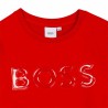 HUGO BOSS J25N99-992 Bluza dla chłopca kolor czerwony