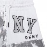 DKNY D34A60-016 Szorty dla dziewczynki kolor srebrny
