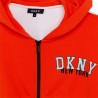 DKNY D35S15-407 Bluza rozsuwana dziewczęca kolor pomarańcz