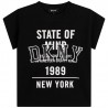 DKNY D35S01-09B Koszulka dla dziewczynki kolor czarny
