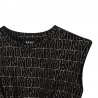 DKNY D35S11-M15 Koszulka z nadrukiem dziewczęca kolor czarny