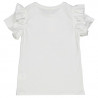 Trybeyond Koszulka z cekinami Junior Girl 44382-00 15A kolor biały
