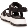 DKNY D39068-016 Sandały dla dziewczynek kolor czarny