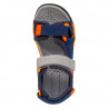 Sandały chłopięce Geox J150RA-01511-C0659 kolor granat/pomarańcz