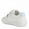 Sneakersy dziewczęce Geox J25EUC-000BC-C1000 kolor biały