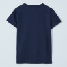 Pepe Jeans T-shirt basic z logo ART junior chłopak PB501228-595 NAVY