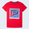 Pepe Jeans Koszulka CAIKEN junior chłopak PB503350-255 czerwony