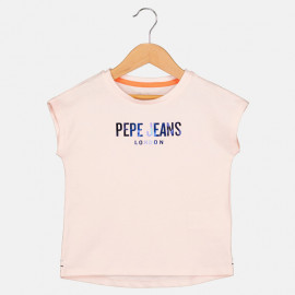 Pepe Jeans Koszulka HOLLY junior dziewczyna PG502850-315 różowy