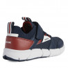 Sneakersy dla chłopca Geox J259BB-01454-C0735 kolor granat/czerwony
