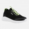 Sneakersy dla chłopców Geox J25GBA-0006K-C9999 kolor czarny