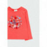 Koszulka z długim rękawem dla dziewczynki Baby Boboli 204028-3740 kolor koral