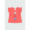 Koszulka dla dziewczynki Baby Boboli 204107-3740 kolor koral