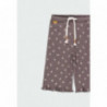 Spodnie dla dziewczynki Boboli 214096-9824 kolor brąz