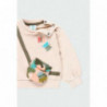 Bluza "torebka" dla dziewczynki Boboli 234010-7381 kolor beżowy