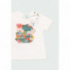 Koszulka dla dziewczynki Baby Boboli 234032-1111 kolor krem