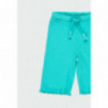Spodnie dla dziewczynki Boboli 244022-2519 kolor turkusowy