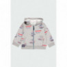 Bluza z nadrukiem dla chłopca Baby Boboli 304164-9830 kolor szary