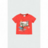 Koszulka dla chłopca Baby Boboli 334088-5111 kolor glina