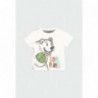 Koszulka dla chłopca Baby Boboli 344034-1111 kolor biały