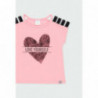 Koszulka dla dziewczynki Boboli 404064-3746 kolor różowy
