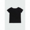 Koszulka dla dziewczynki Boboli 404110-890 kolor czarny