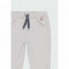 Spodnie dla dziewczynki Boboli 424033-8095 kolor szary