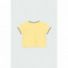 Koszulka dla dziewczynki Boboli 424145-1148 kolor żółty