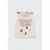 Koszulka z kapturem dla dziewczynki Boboli 424167-8095 kolor szary