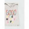 Koszulka z kapturem dla dziewczynki Boboli 424167-8095 kolor szary