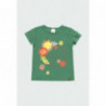 Koszulka dla dziewczynki Boboli 444035-4577 kolor zielony