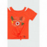 Koszulka dla dziewczynki Boboli 444057-3741 kolor czerwony