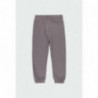 Spodnie dresowe dla dziewczynki Boboli 464015-8119 kolor szary