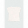 Koszulka dla dziewczynki Boboli 464026-1100 kolor biały