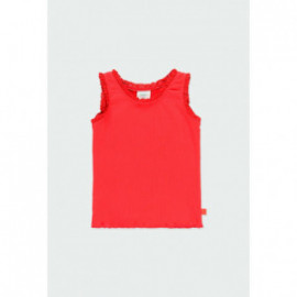 Koszulka dla dziewczynki Boboli 494029-3744 kolor czerwony