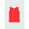 Koszulka dla dziewczynki Boboli 494029-3744 kolor czerwony