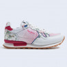 Pepe Jeans Sneakersy BRITT FLOWERS GIRLS junior girl PGS30527-312 różowy