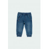 spodnie jeansowe dla chłopca Baby Boboli 390013-BLUE kolor BLUE